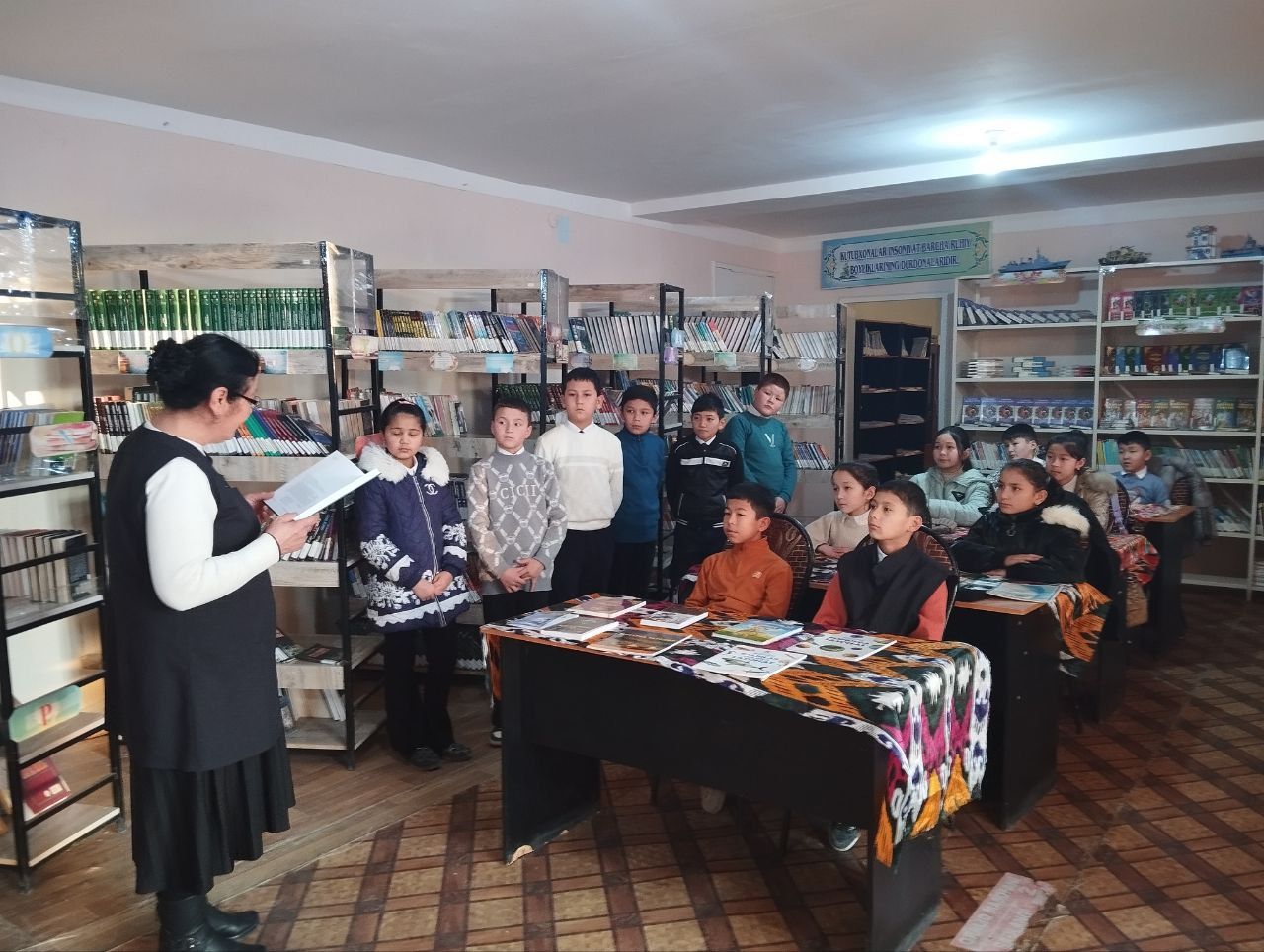 “Kitoblar jonlanganda” nomli ekskursiya